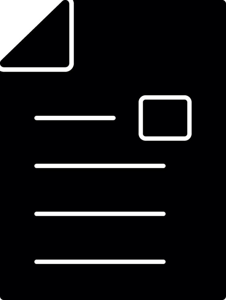 Document Vector Icon Design
