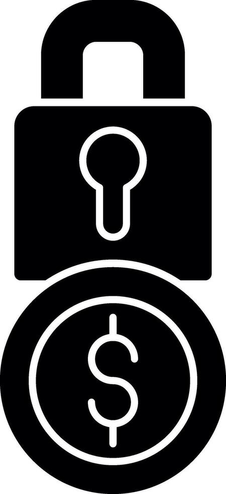 Locked Vector Icon Design