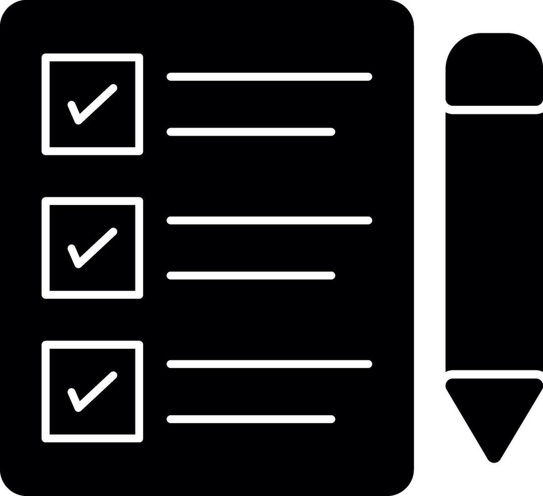 To Do List Vector Icon Design