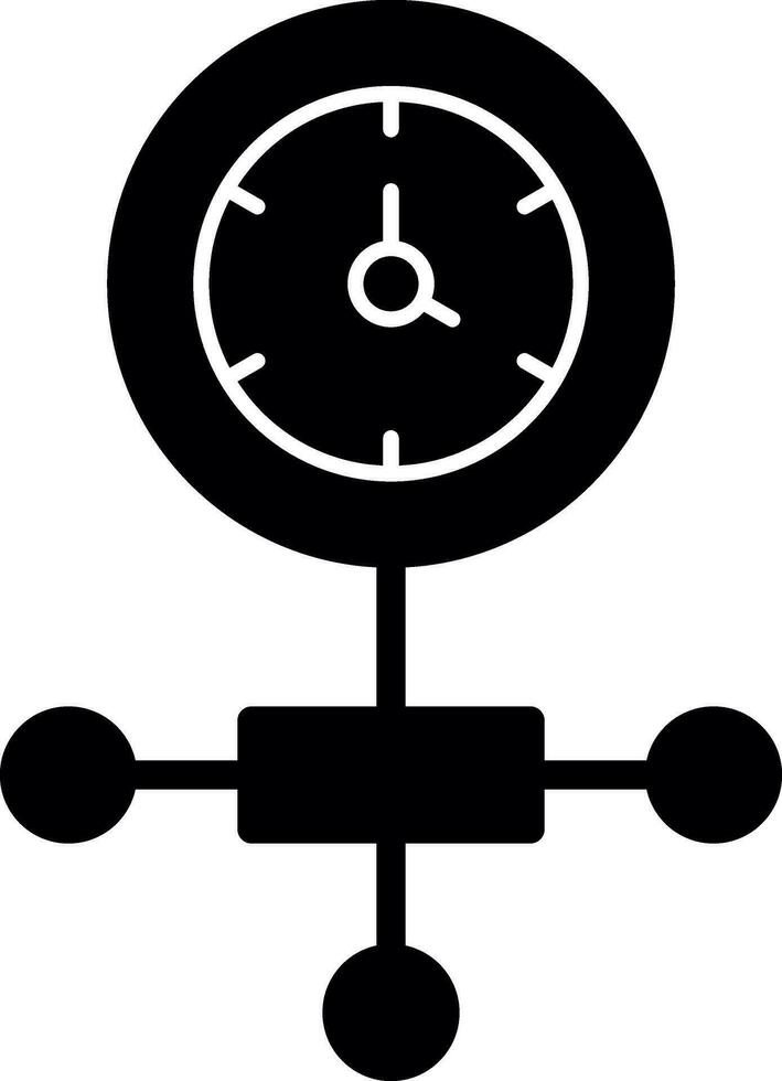 diseño de icono de vector de tiempo