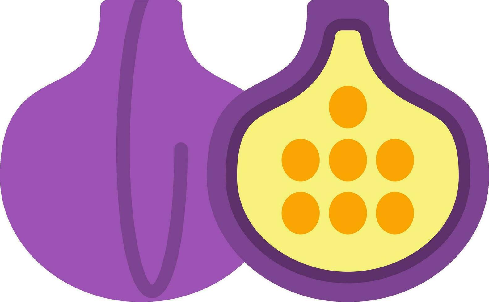 Fig Vector Icon Design