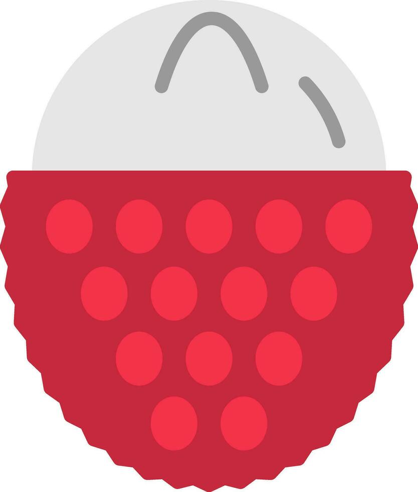 Lychee Vector Icon Design