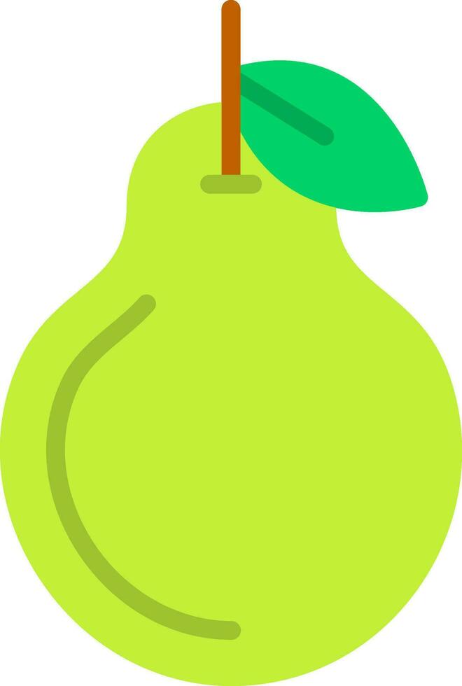 Pear Vector Icon Design