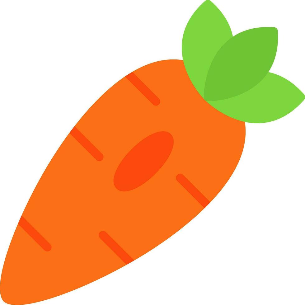 Carrot Vector Icon Design