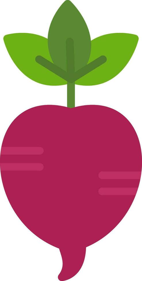Beet Vector Icon Design