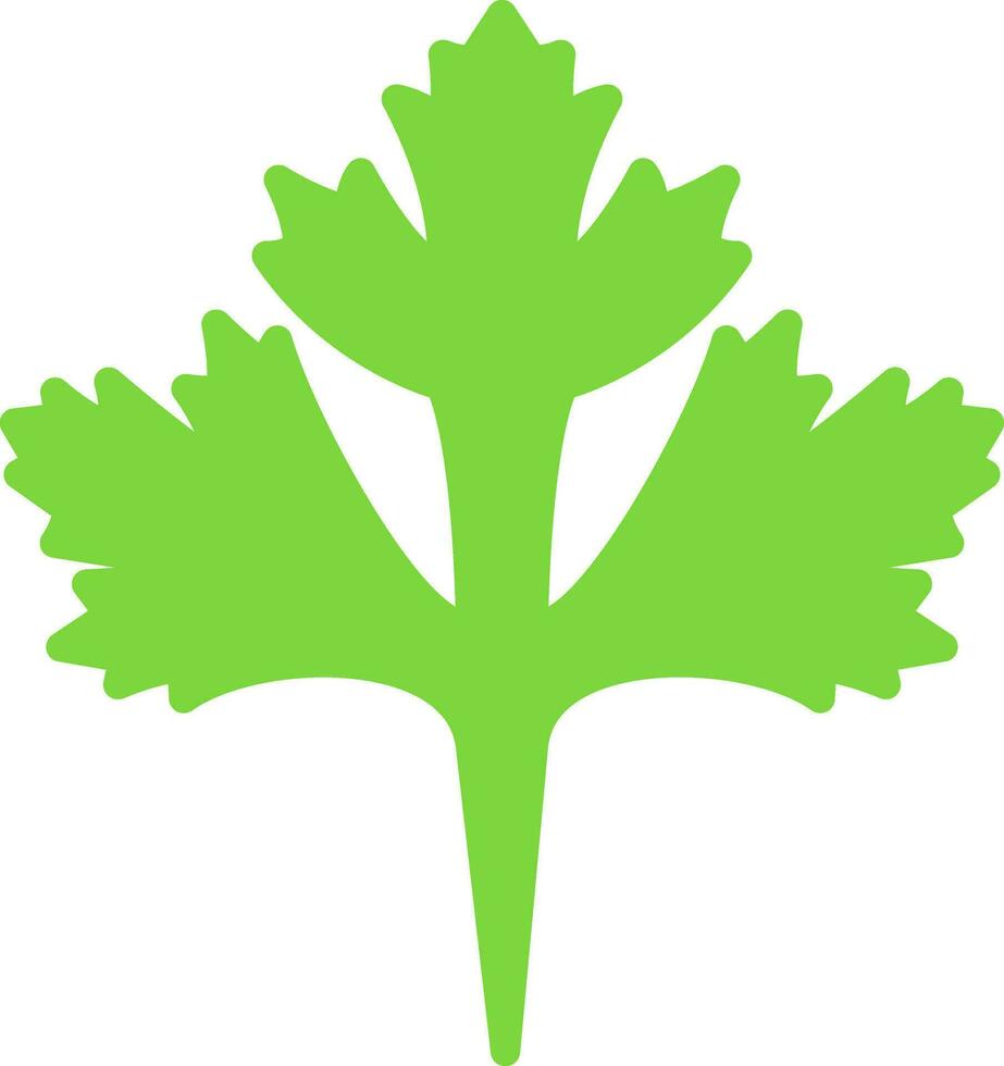 cilantro vector icono diseño