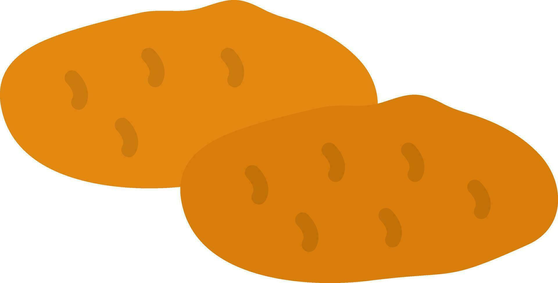 Potatoes Vector Icon Design