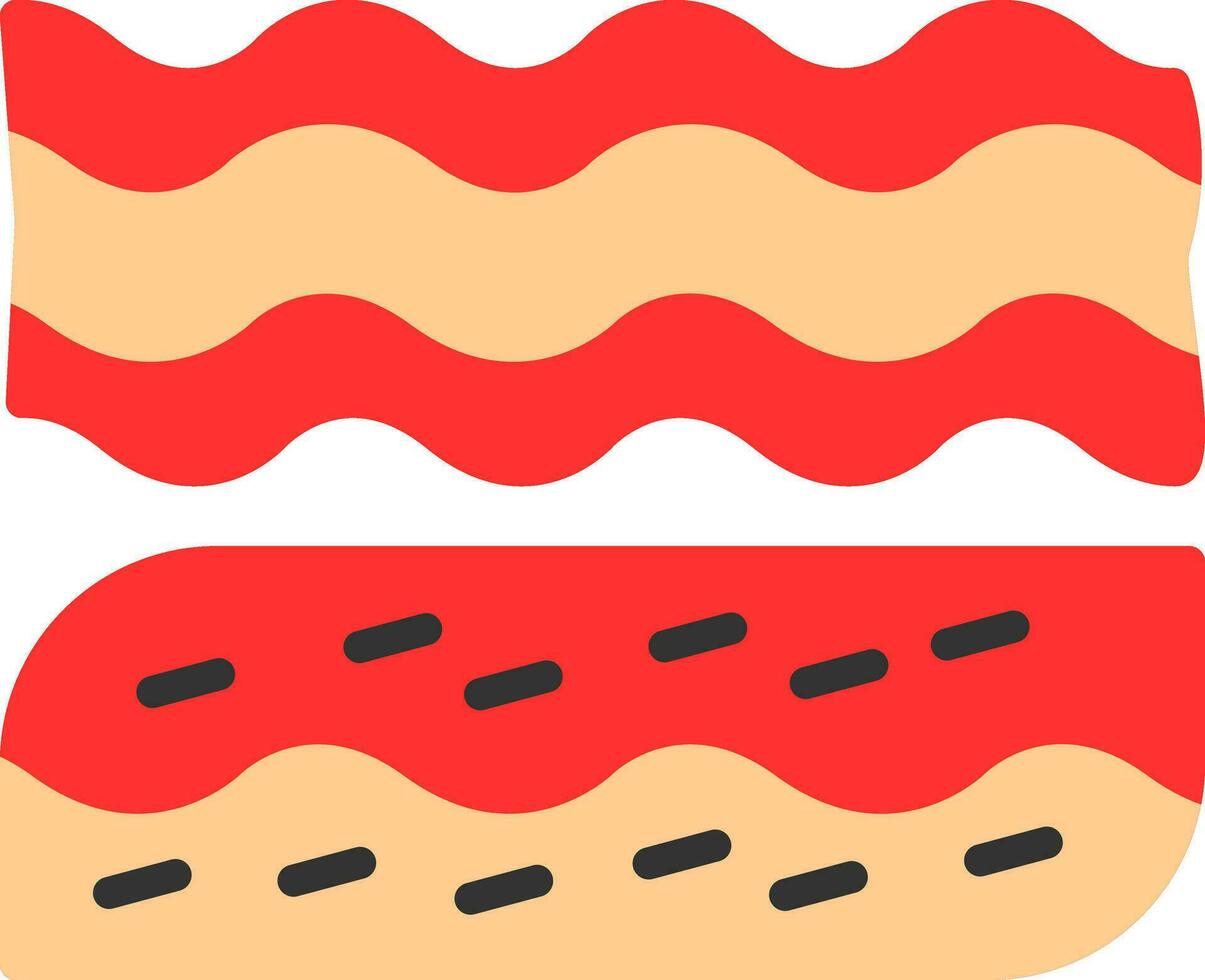 Bacon Vector Icon Design