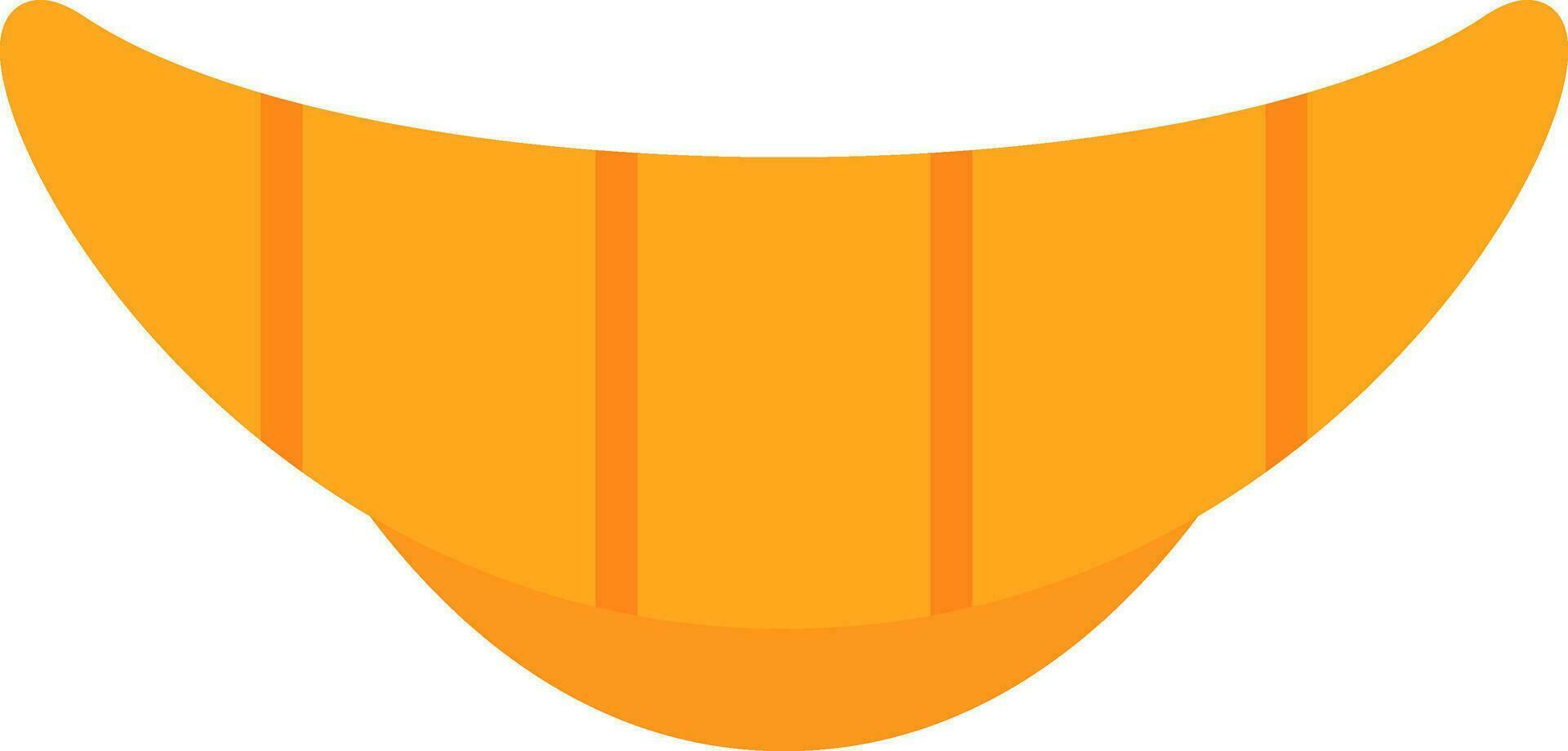 Croissant Vector Icon Design