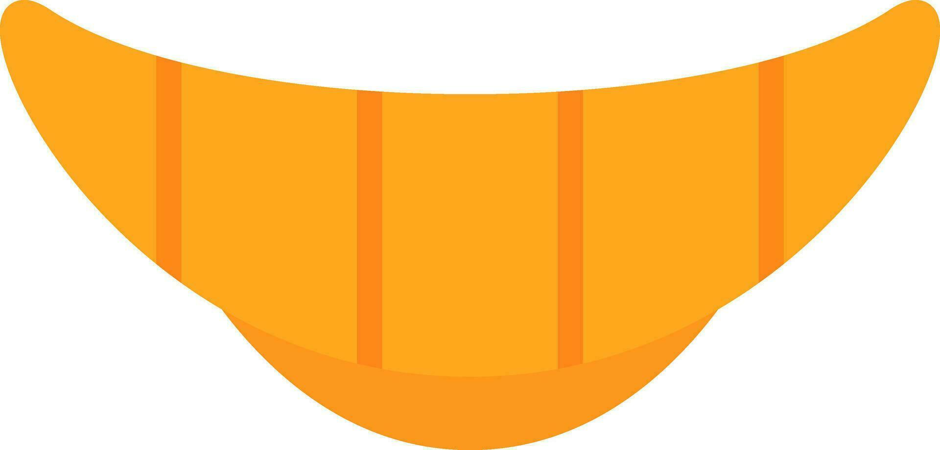 diseño de icono de vector de croissant