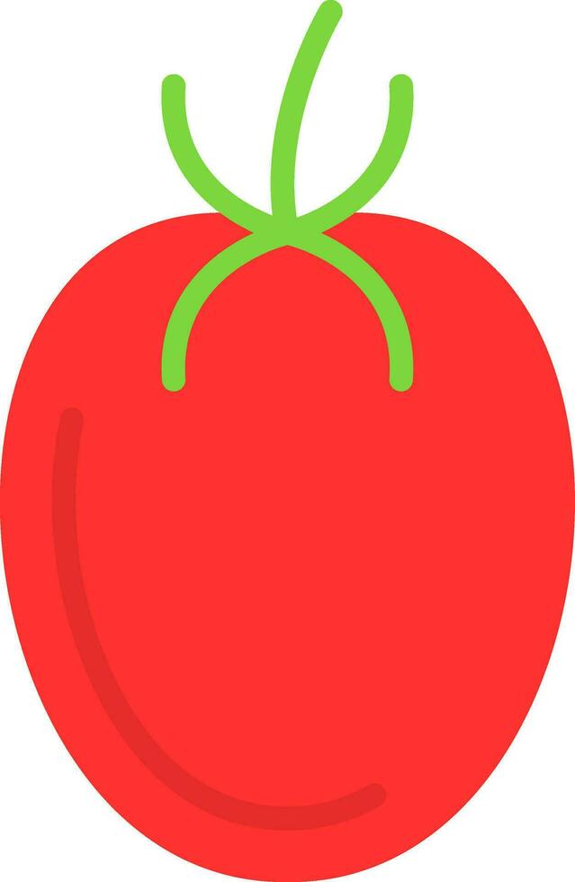 Tomato Vector Icon Design