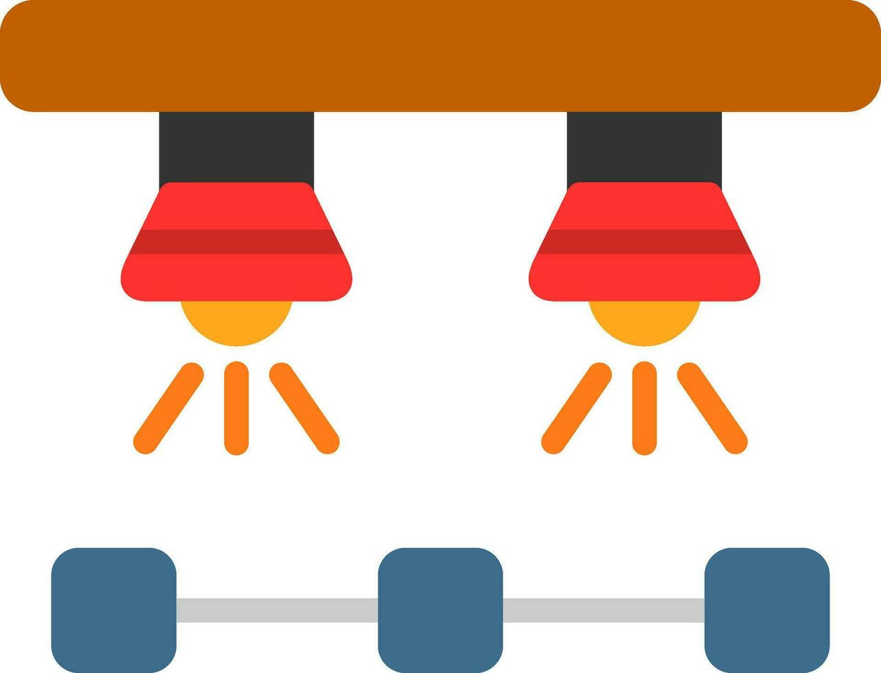 Spotlights  Vector Icon Design