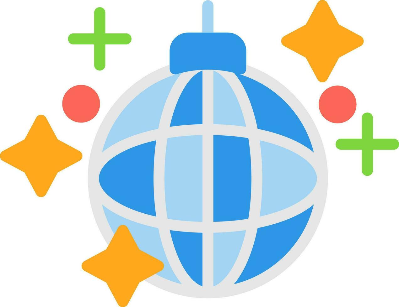 Disco Ball  Vector Icon Design
