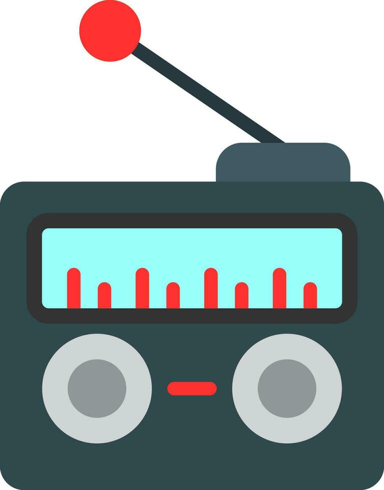 radio vector icono diseño