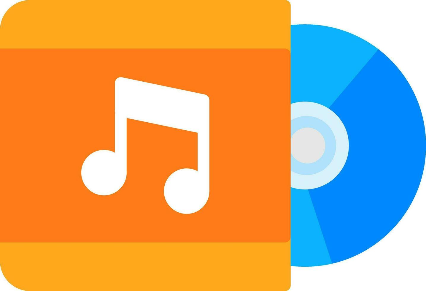 Cd Player  Vector Icon Design