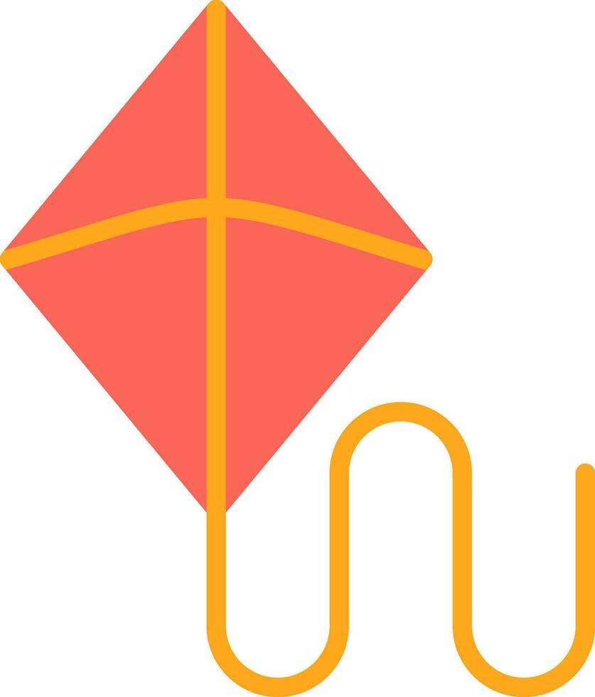 Kite  Vector Icon Design