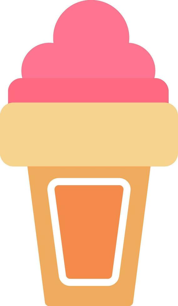 Ice Cream  Vector Icon Design