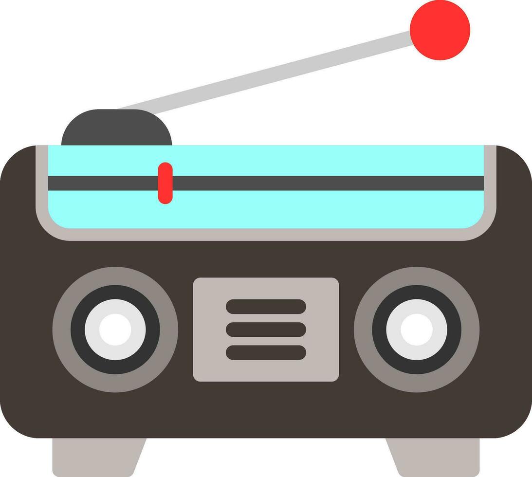 radio vector icono diseño