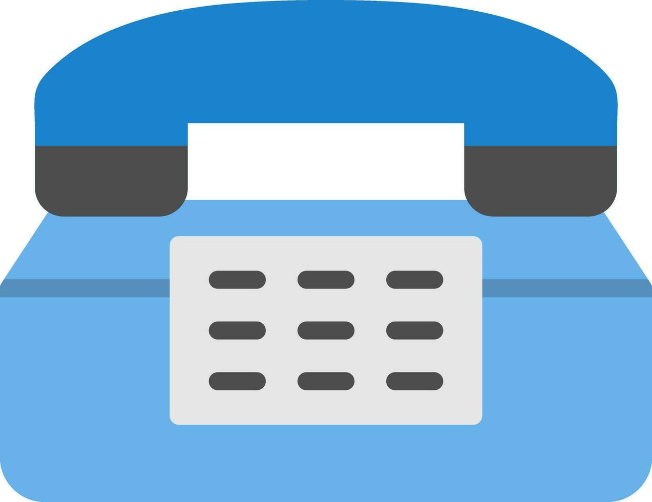 Old Phone  Vector Icon Design