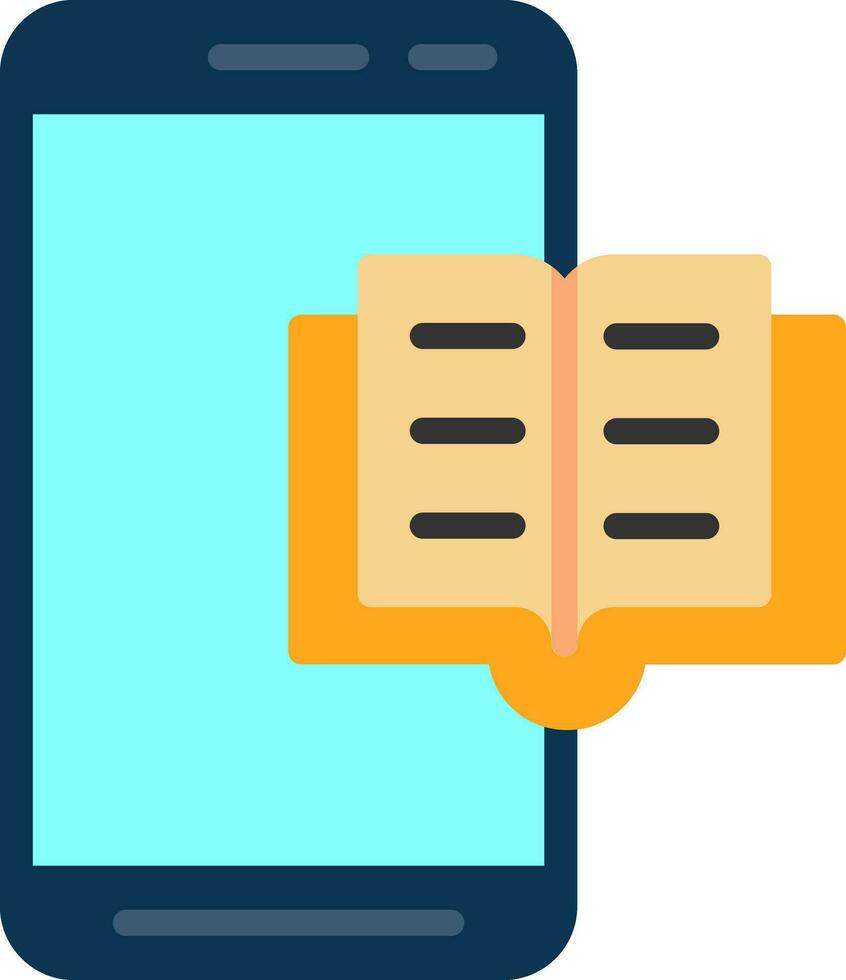 Reading Book  Vector Icon Design