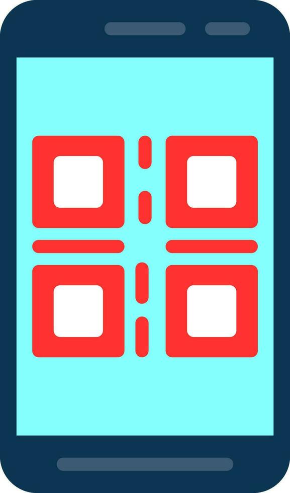 Qr Code  Vector Icon Design