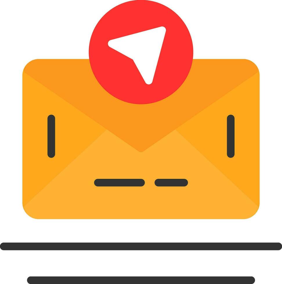 Send Mail  Vector Icon Design