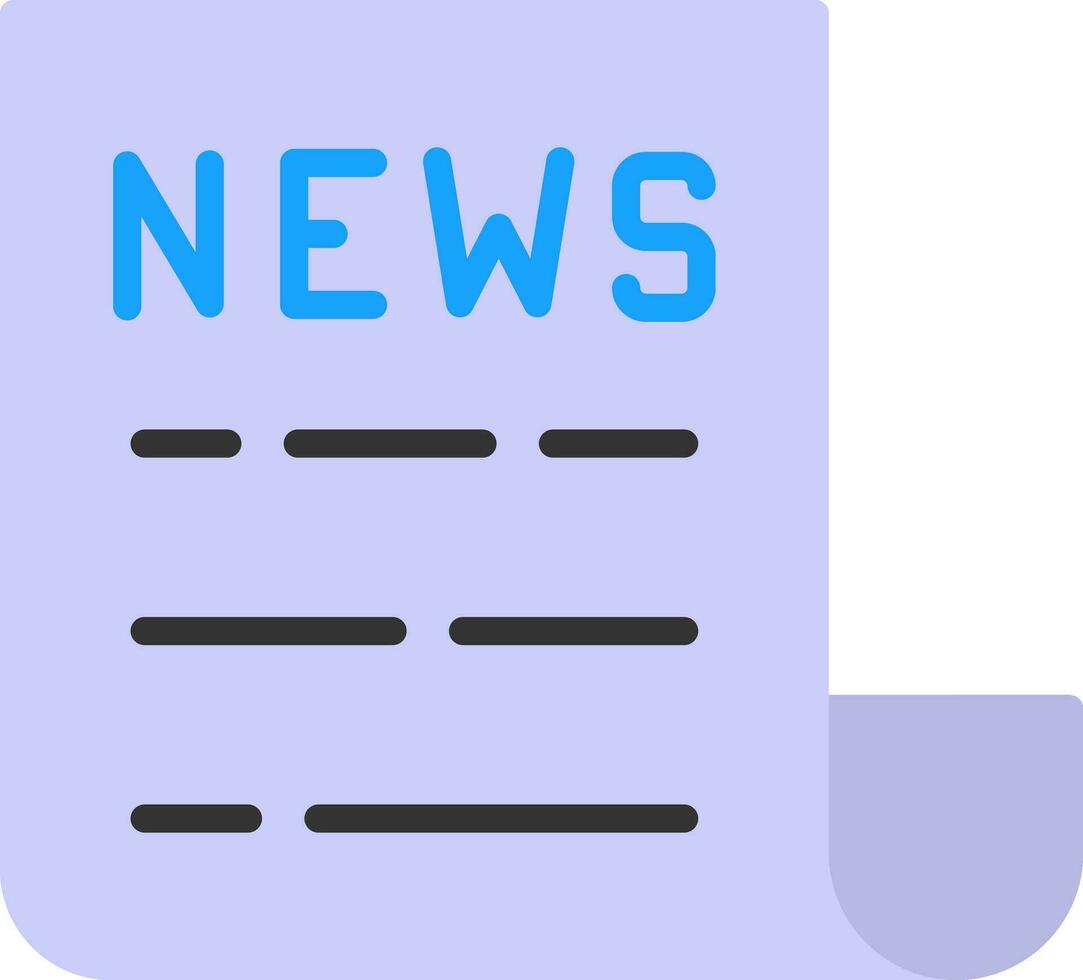 News  Vector Icon Design