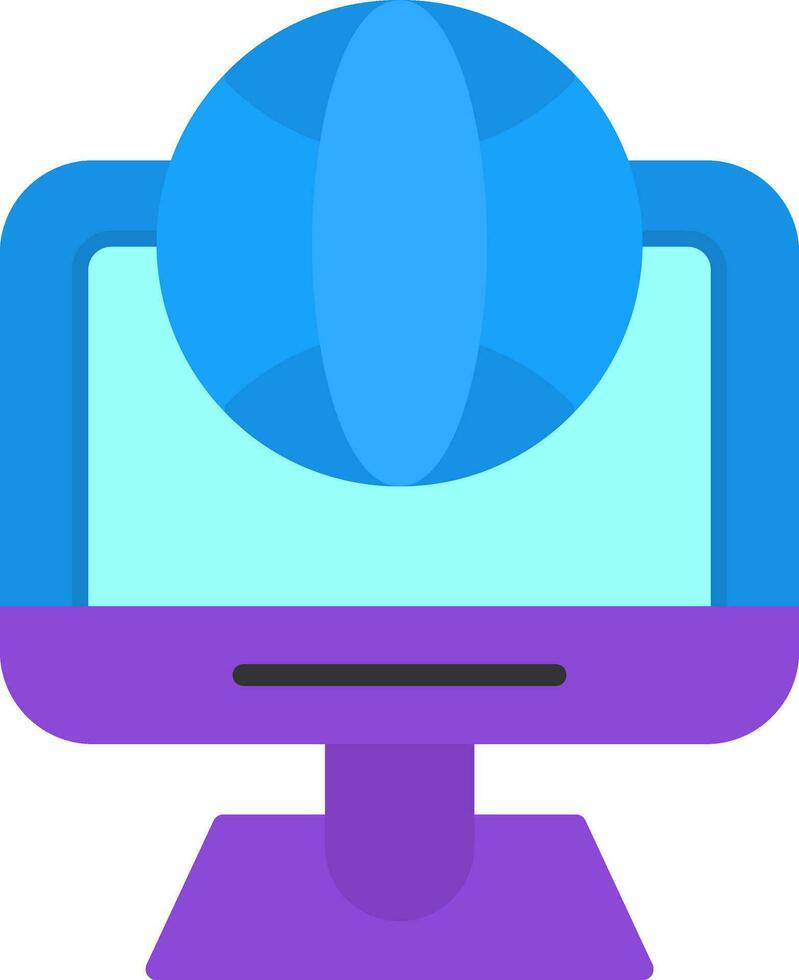Online  Vector Icon Design