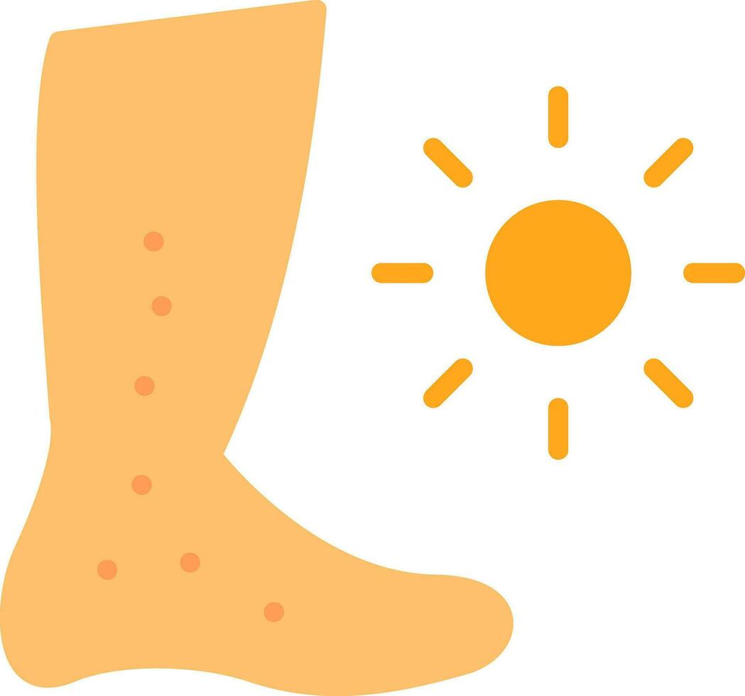 Skin Cancer  Vector Icon Design