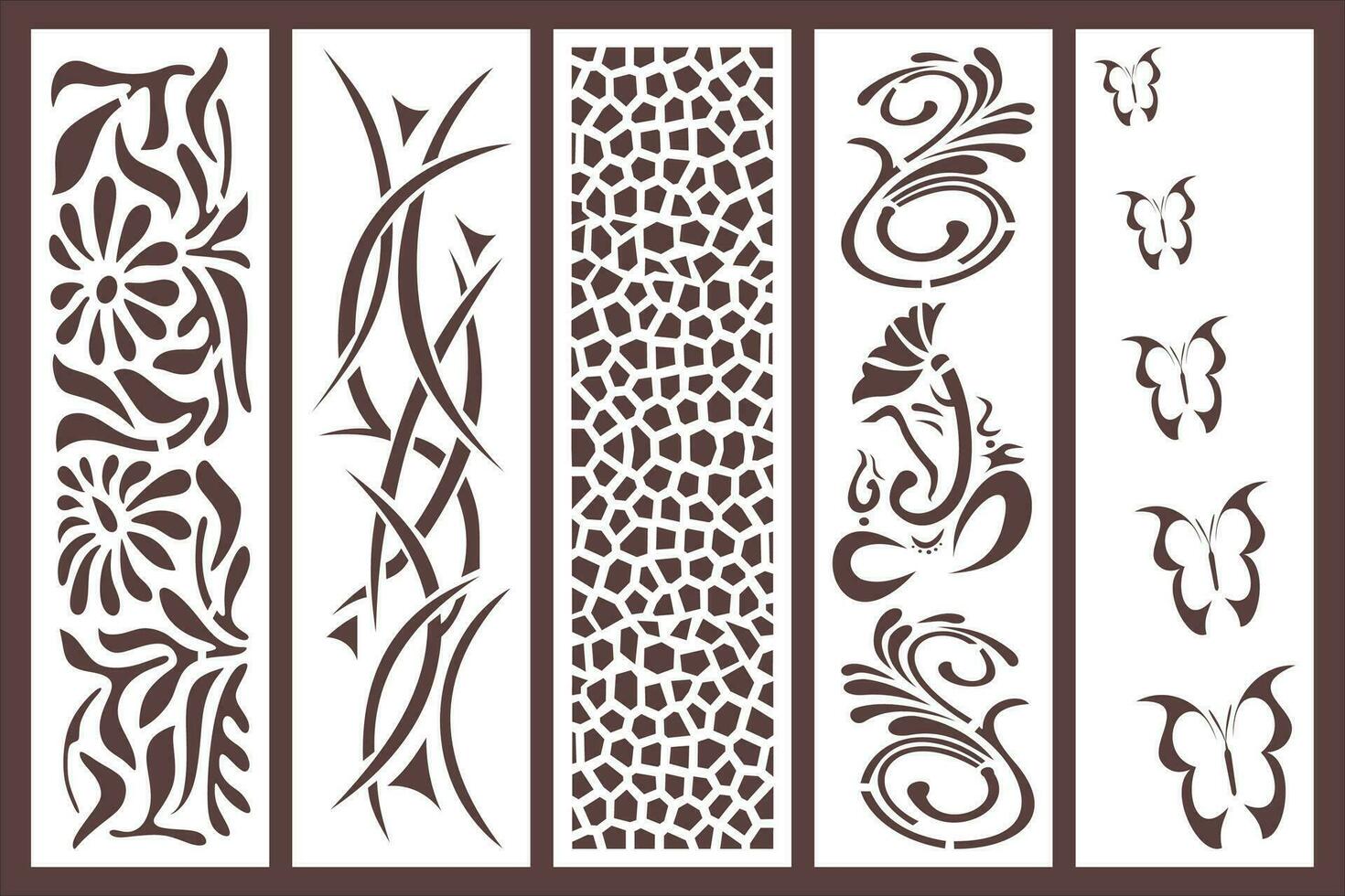 Mdf Board Cnc Router MDF Laser Jali Cutting design vector jali for graphic design, corner and border design and plywood partition foam, acrylic and cnc machine cutting.