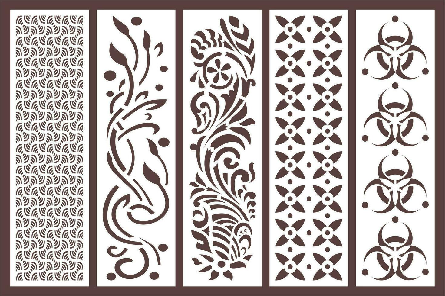 Mdf Board Cnc Router MDF Laser Jali Cutting design vector jali for graphic design, corner and border design and plywood partition foam, acrylic and cnc machine cutting.