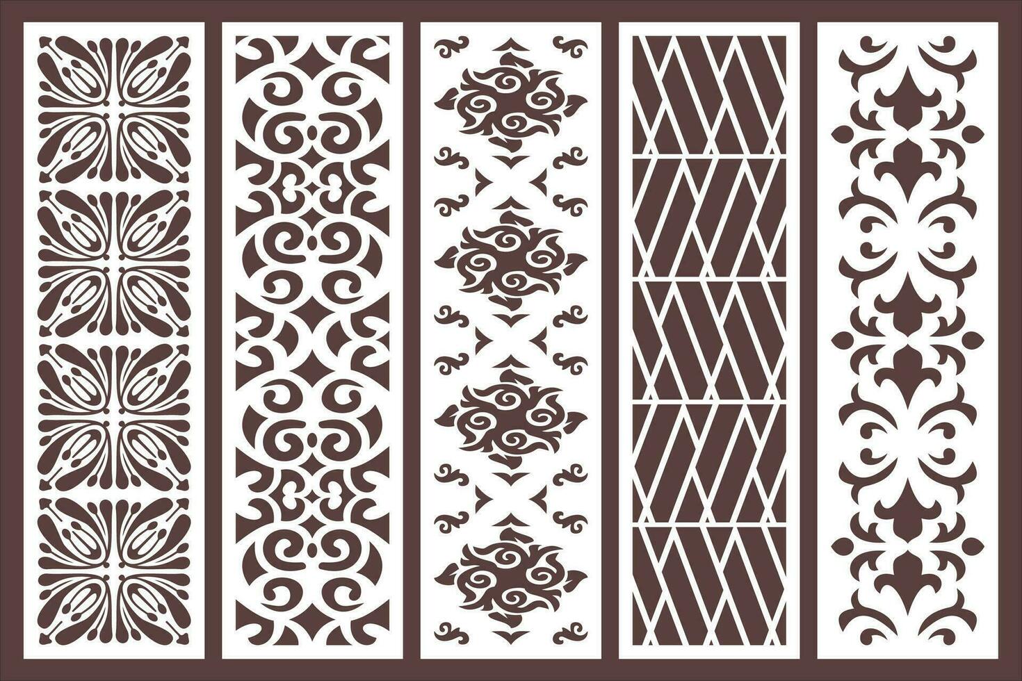 Mdf Board Cnc Router MDF Laser Jali Cutting design vector jali for graphic design, corner and border design and plywood partition foam, acrylic and cnc machine cutting.