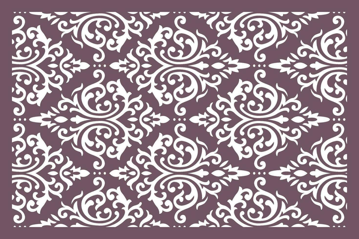 Jali design for Laser and CNC router, EPS File. vector