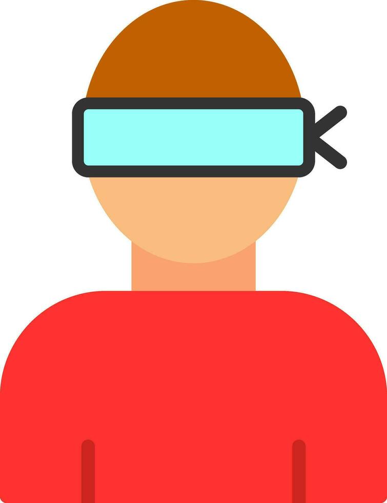 Blind Man  Vector Icon Design