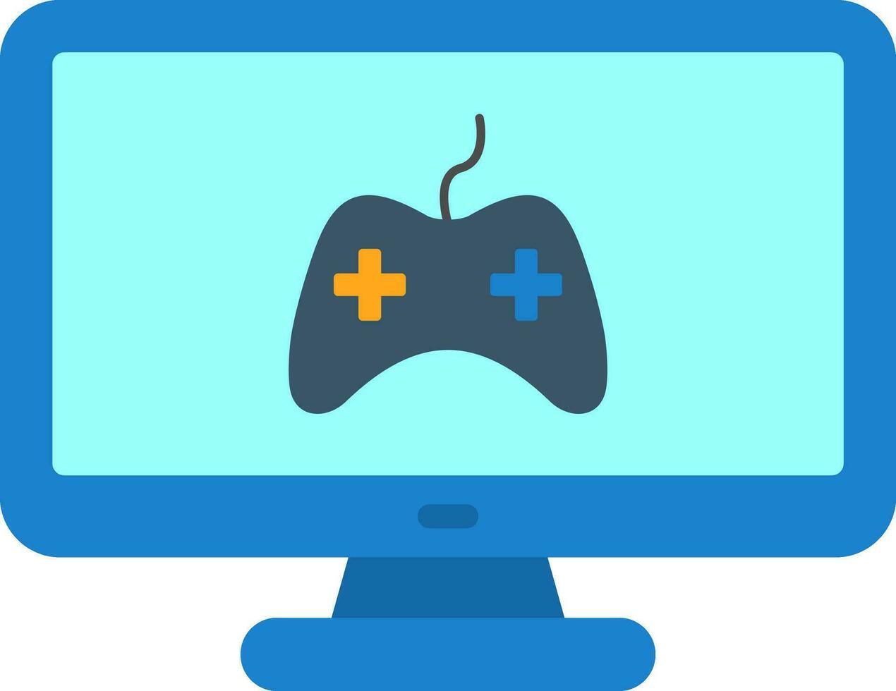 Online Game  Vector Icon Design