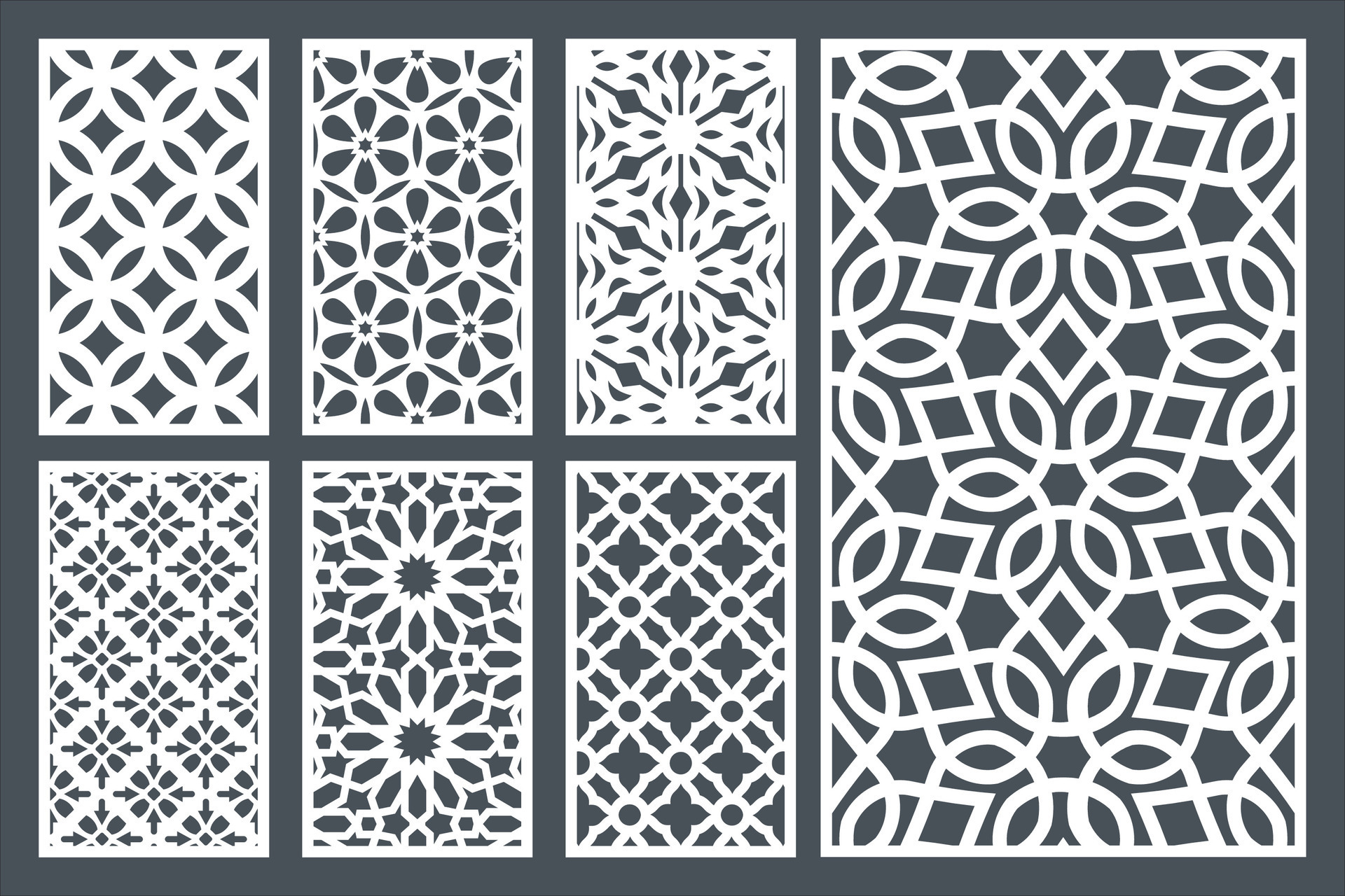 Mdf Board Cnc Router MDF Laser Jali Cutting design vector jali for