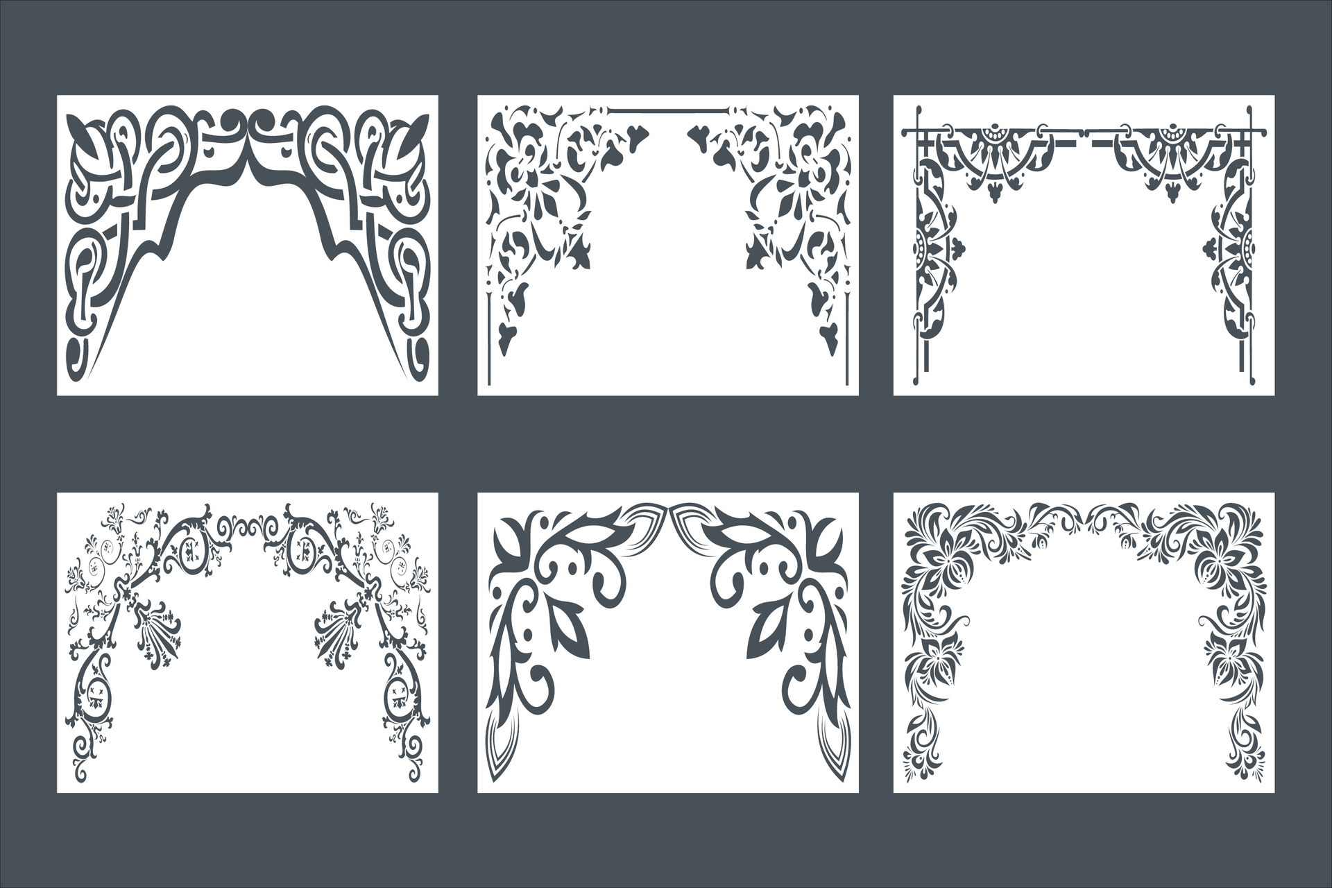 Laser cutting design for temple, Mandir Jali, Partition arch for temple