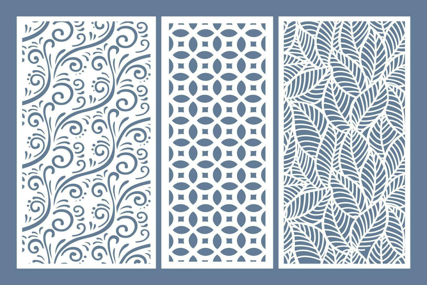 Set Jali Design, Jali Design for Graphic and Plywood, Partition, Cnc