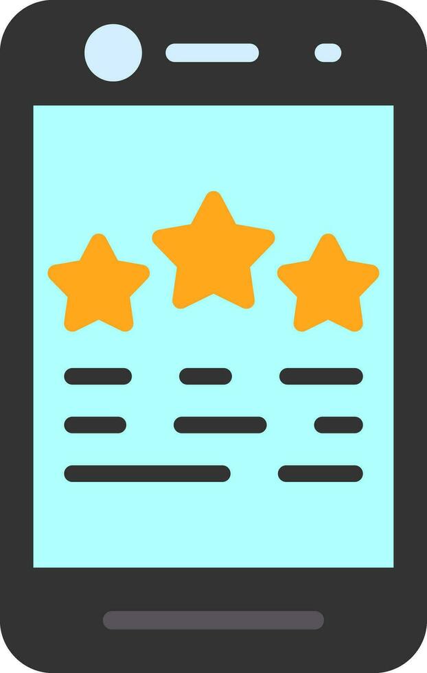 Rating  Vector Icon Design