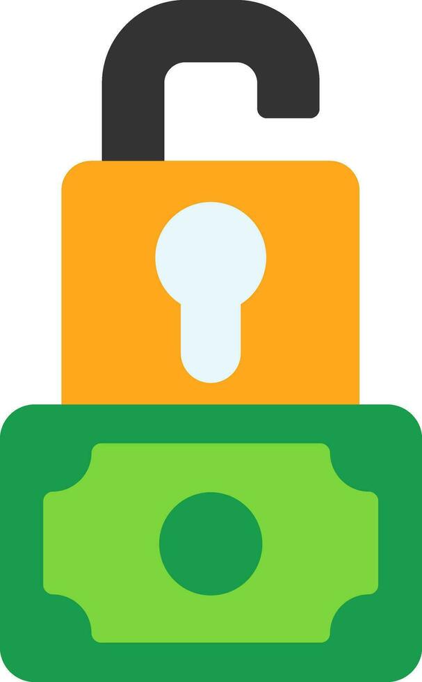 Unlocked Vector Icon Design