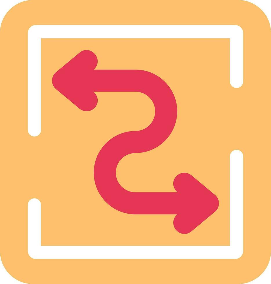 Zigzag Vector Icon Design