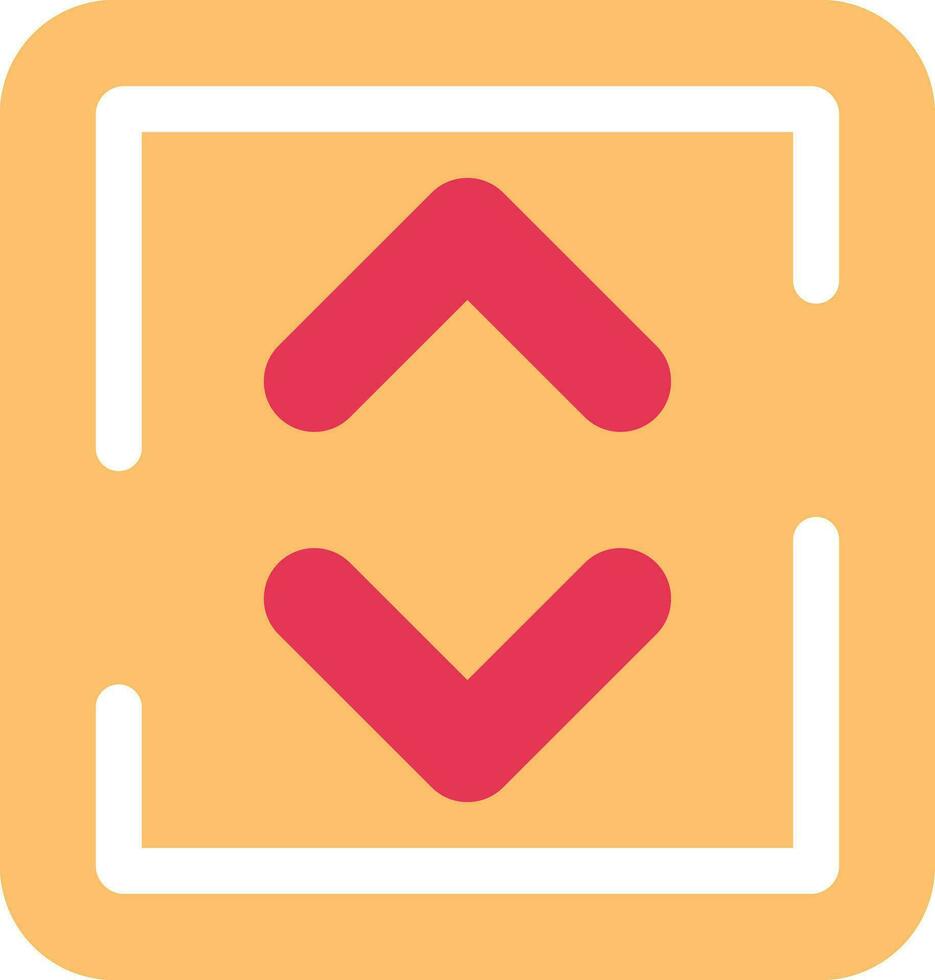 Up And Down Arrow Vector Icon Design