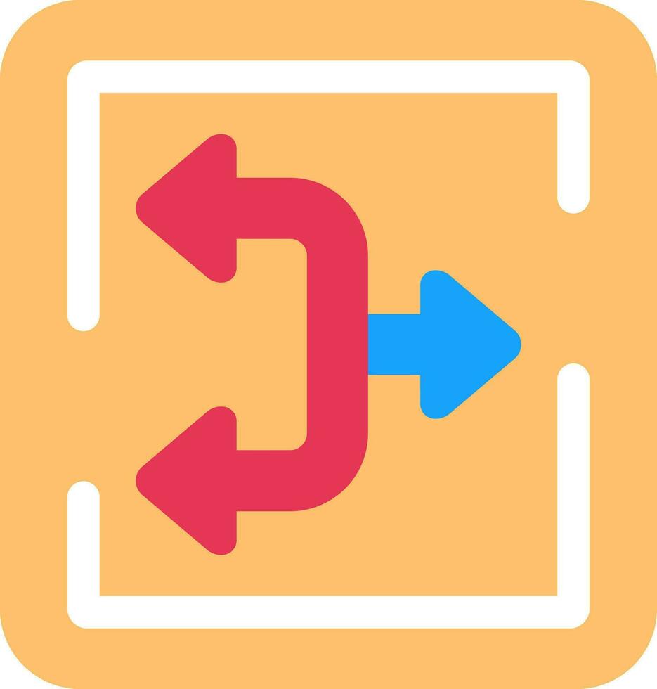 Three Arrows Vector Icon Design