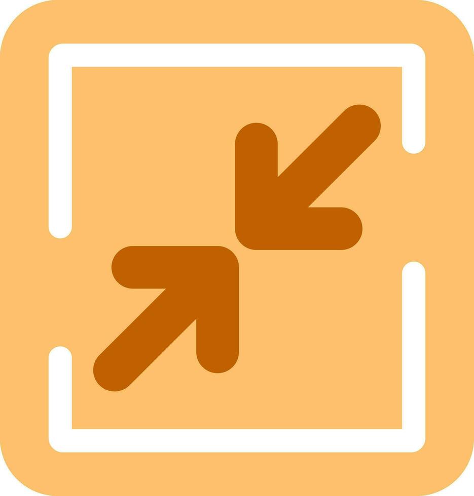 Minimize Sign Vector Icon Design