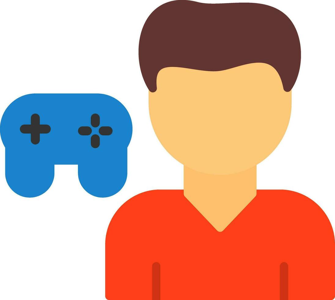 Gamer Vector Icon Design