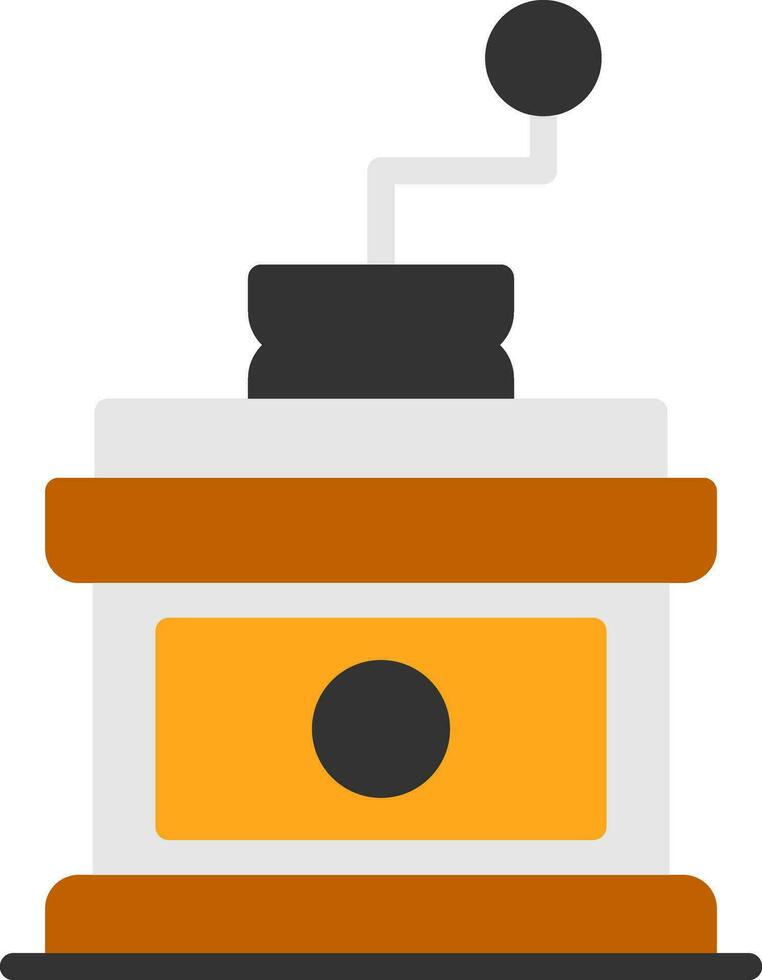 Coffee Grinder Vector Icon Design