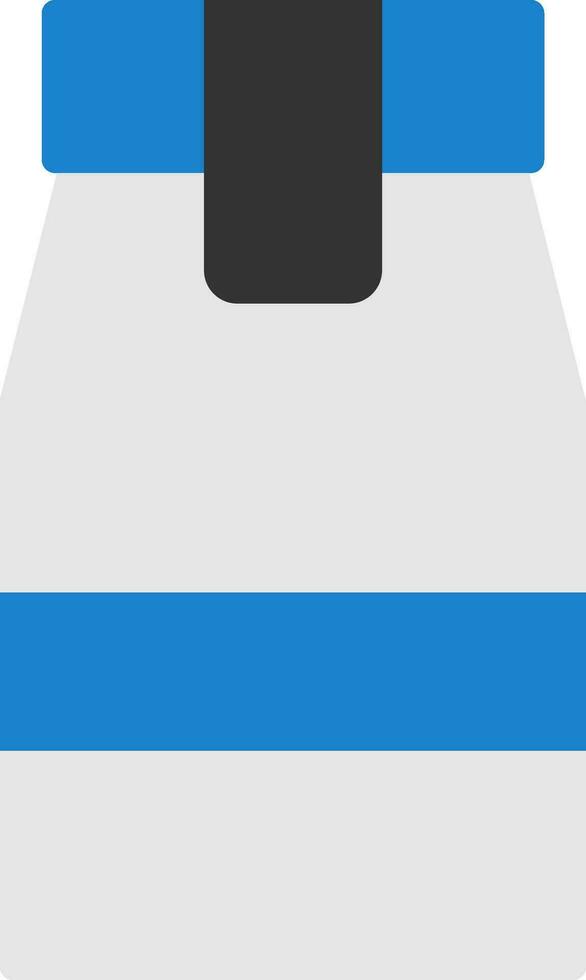 Milk Bottle Vector Icon Design