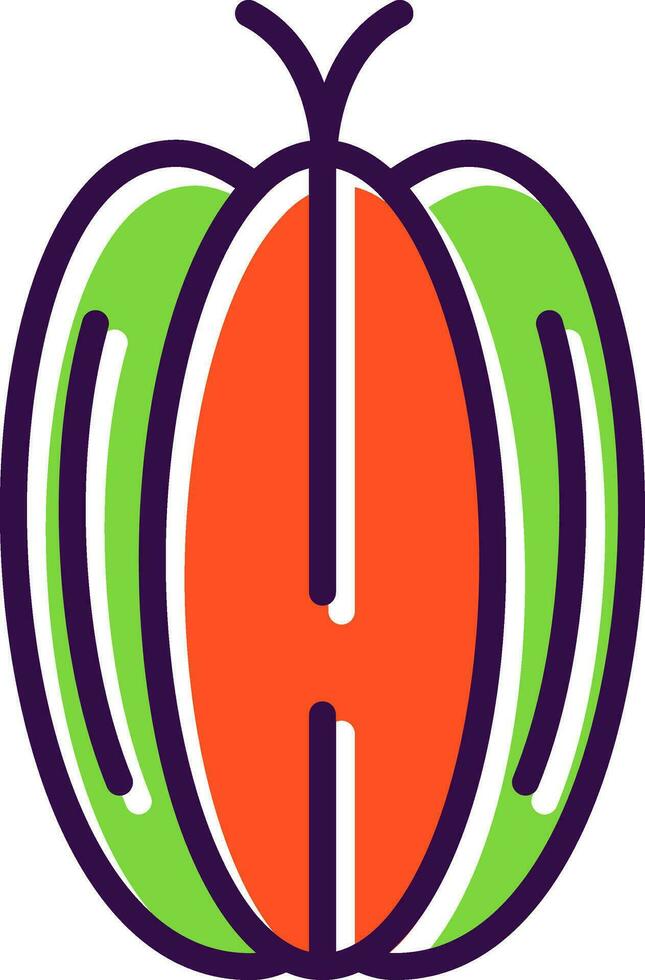 Carambola Vector Icon Design