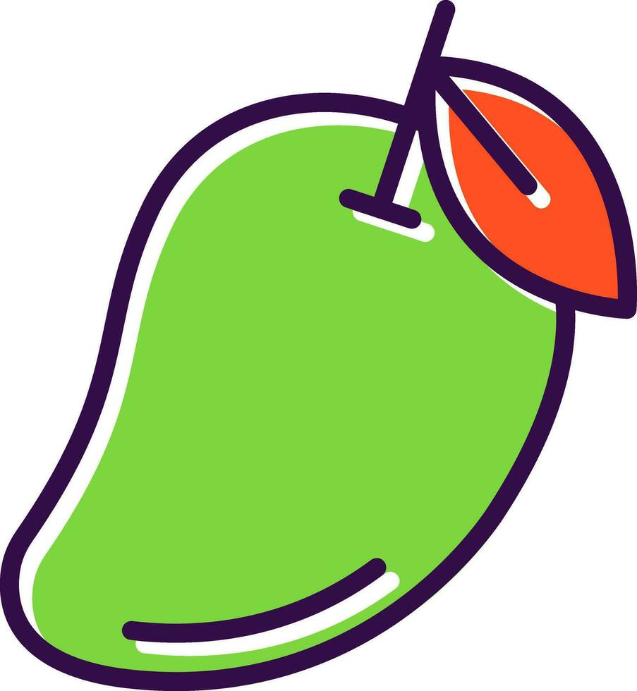 Mango Vector Icon Design