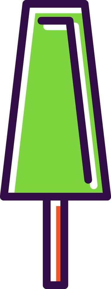Ice Cream Vector Icon Design